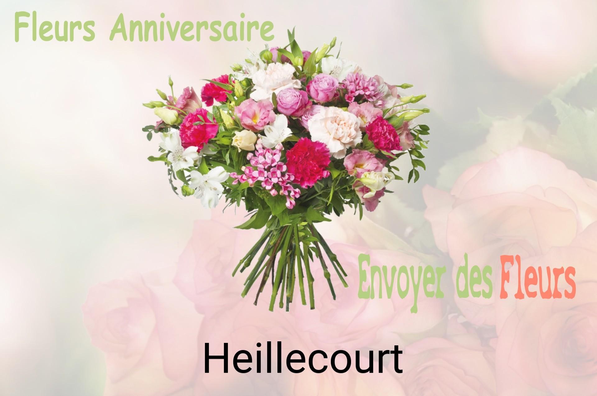 Bouquet de fleurs d’anniversaire livré à Heillecourt