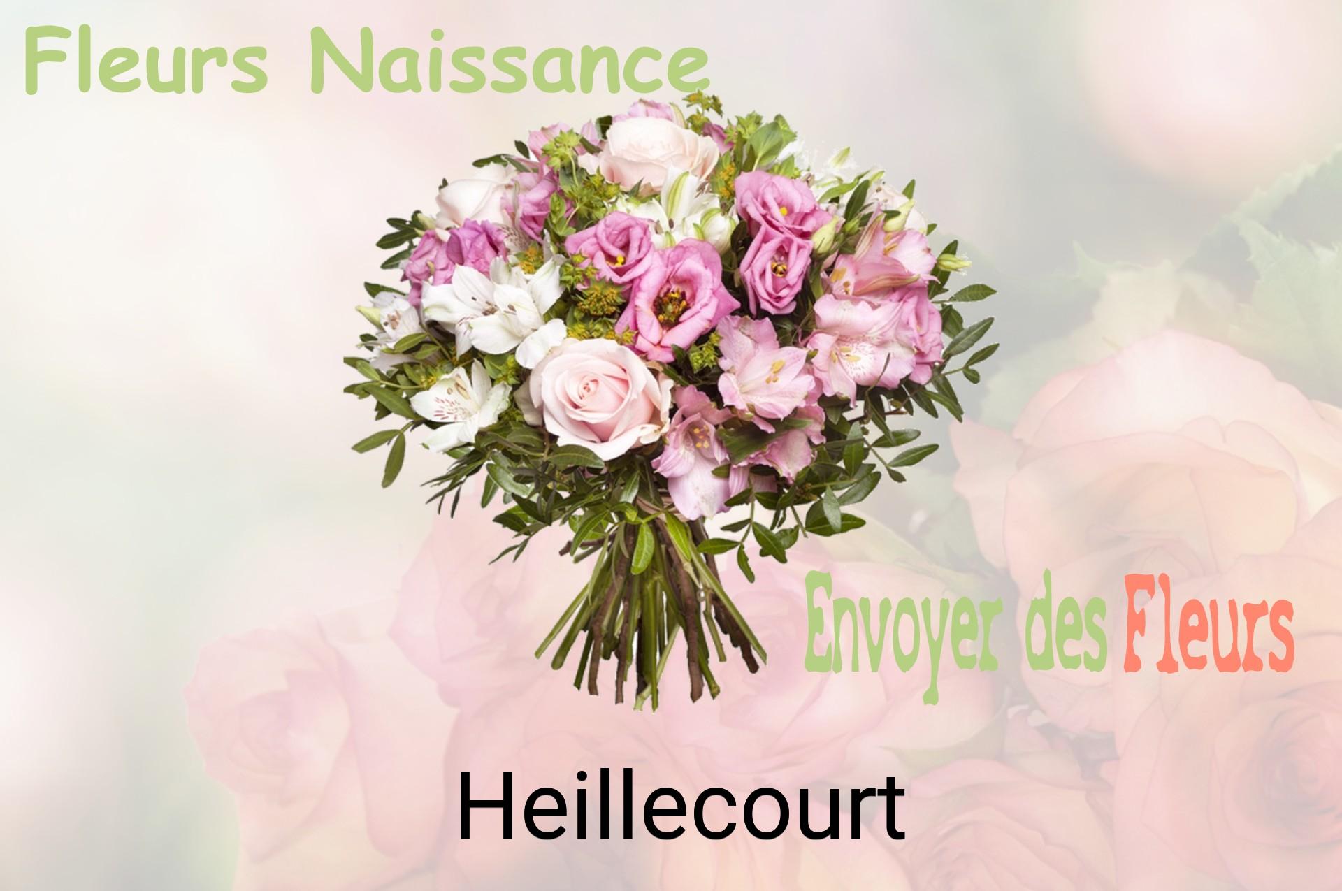 Bouquet de fleurs de naissance livré à Heillecourt